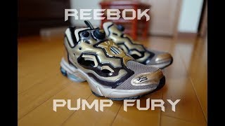 リーボック インスタポンプフューリー 「FURY DMX TXT」を買ってみた！｜ Reebok Insta Pump Fury [upl. by Notsek]