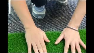 How do you install artificial grass tiles [upl. by Tolland228]