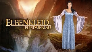 Schön sein wie Arwen Mit dem fliederblauen Elbenkleid aus Herr der Ringe [upl. by Bennink]