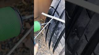 Small tire punctures are easily repaired tirerepair michigan car rexpair motorcycle outdoors [upl. by Rosol]