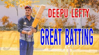 Deepu Lefty top class batting 🔥 Samta Sports Sangaria [upl. by Jehias]