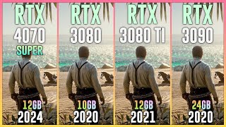 RTX 4070 SUPER vs RTX 3080 vs RTX 3080 TI vs RTX 3090  Test in 25 Games [upl. by Pickar]