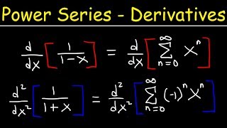 Finding Power Series By Differentiation [upl. by Ardek350]