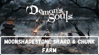 Demons Souls  Complete Walkthrough  Moonshadestone Shard amp Chunk Farm 2022 [upl. by Nnylyrehc]