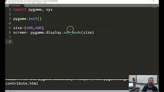 Instalar pygame y crear una ventana [upl. by Dann]