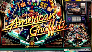 American Graffiti Original 2024 Visual Pinball X VPX [upl. by Nadler]