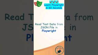 Playwright Tutorial  Read Test data from JSON File  Parameterize Tests [upl. by Anuahsal]