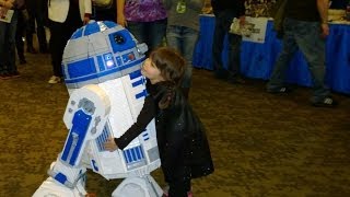 Darth Lily Loves Lego R2D2 Artoo [upl. by Jacquetta120]