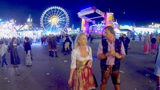 OktoberfestWiesn Rundgang [upl. by Nesiaj349]