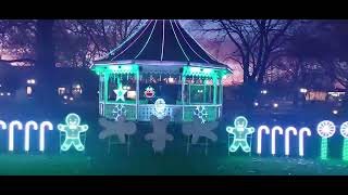 2023 Gazebo Candy Cane Lane Walkthrough [upl. by Anatsirhc]