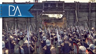 HOLD THE GATES  Medieval Kingdoms Total War 1212AD Gameplay [upl. by Oyek941]