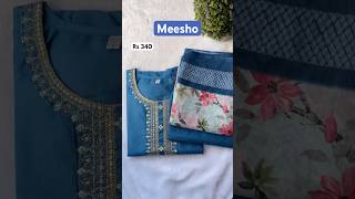 I got this Kurta Set from Meesho at Rs 340 trending meesho ytshorts [upl. by Oswal]