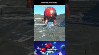 Rescued ship part pikmin astrobot astrorobot robot gaming walkthrough [upl. by Sadirah363]