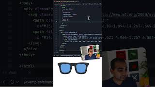 Changing SVG Colors using CSS 🔥 frontenddeveloper webdeveloper htmlcss [upl. by Danzig]