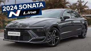 2024 Hyundai SONATA N Line  Sleeker amp Sportier with New Tech [upl. by Lindholm648]