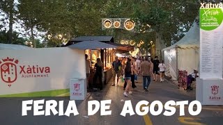 La Feria de Agosto de Xàtiva CubanaSetabense [upl. by Retluoc]