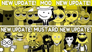 NEW UPDATE Incredibox Mustard Sprunki VS Incredibox Mustard Mix Characters Comparison [upl. by Ahsem495]