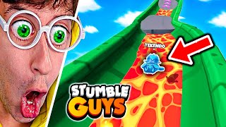 TOBOGÁN de LAVA GIGANTE 🌋🔥 Nuevo Mapa Parque Acuático ⭐  Stumble Guys TEKENDO [upl. by Henri553]