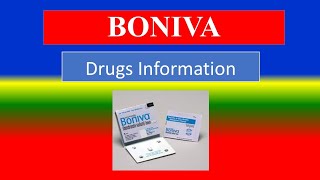 BONIVA   Generic Name  Drug class How to use Precautions Side Effects [upl. by Rats]