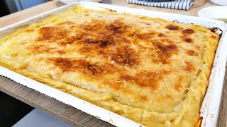 Pite me lakna te bardha  Traditional Albanian Pite with white cabbage [upl. by Clair]