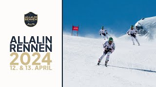 AllalinRennen in SaasFee Einzelrennen am 13 April 2024 [upl. by Hapte]