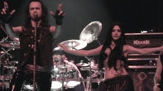 Moonspell Feat Bellydancer Mahafsoun Vampiria  Vancouver [upl. by Wendy629]