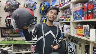 অস্থির গরমে স্বস্তির হেলমেটGliders Half Face Helmet Helmet Price in BD [upl. by Bordie]