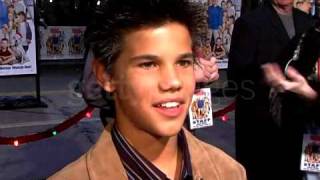 Taylor Lautner  2005 Red Carpet Cheaper By The Dozen 2 Premiere [upl. by Gayleen]