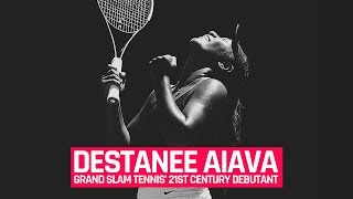 Destanee Aiava Australian tennis new young star [upl. by Eimmac]