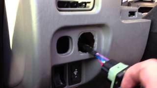 Ford Escape Fog Light Switch Removal [upl. by Masuh]