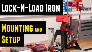 Hornady LockNLoad Iron Press Kit Mounting and Setup [upl. by Nuavahs]