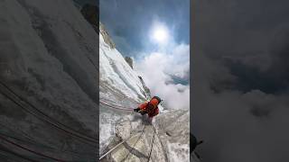 Climbing challenge on Ama Dablam in the Everest Region nepal everest shortvideo [upl. by Syck]