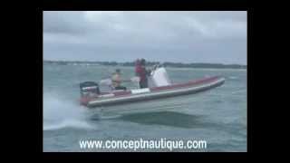 Bateau Semi rigide Centaure 620 by Concept Nautique [upl. by Kore441]