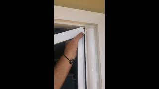 How to Install the AUGO Magnetic Screen Door  FLIX IT YOURSELF shorts newyork handyman [upl. by Fesuy986]