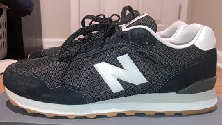 New Balance Black and White 515 Unboxing and On Feet [upl. by Rodger755]