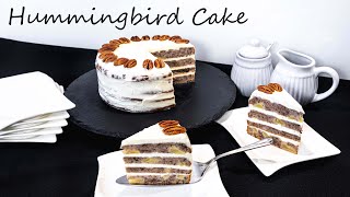 Hummingbird Cake  Kolibri Torte  leckere Sommertorte [upl. by Browning947]