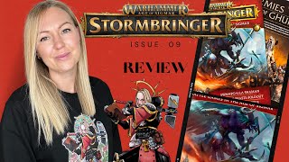 WARHAMMER STORMBRINGER ISSUE 9  Age of Sigmar monthly magazine subscription review [upl. by Femi]