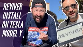 Reviver Digital License Plate Installation amp Review on Tesla Model Y [upl. by Daugherty363]