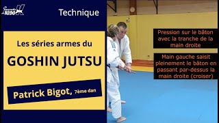 Goshin Jutsu expliqué  séries armes  avec Patrick Bigot [upl. by Sitnalta]