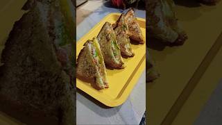 Sandwich recipenew foodshortscookingrecipe viralvideoyoutube shortsbreadcheesemayonnaise [upl. by Nelleh]