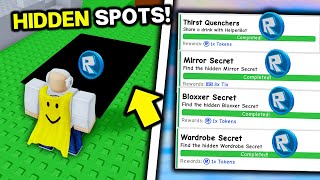 ALL HIDDEN TOKENS amp TIX Roblox Classic Hub [upl. by Lohse]