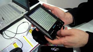 Ectaco jetBook Lite  Handson  Frankfurt Book Fair [upl. by Anirda130]