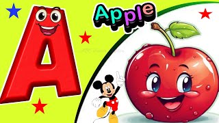 ABC Kids Song  ABC Phonics Song  Kiddos Study Zone  Tiny Tots  A to Z abcdrhymesforkids  Abcd [upl. by Phenice]