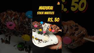 Rs 50 Bubble Waffles In madurai⚡foodie shorts madurai [upl. by Nahtanoj82]