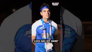 Neeraj Chopra hurt disappointed after missing out on gold in Paris Olympics  Sports Today [upl. by Estren]