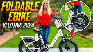 2024s Ultimate Folding Ebike Velotric Fold 1 E Bike  All Terrain Foldable Ebike Review [upl. by Ailadi]