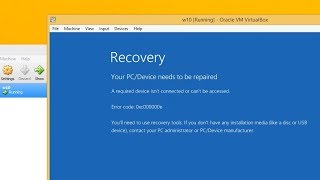 How to Repair the boot loader Command Prompt Fixboot Fixmbr Your PCDevice needs to be repaired [upl. by Atibat]