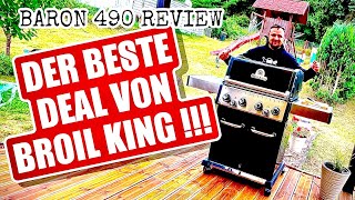 BROIL KING BARON 490 Modell 2021 VORSTELLUNG  Klaus grillt [upl. by Atsyrhc789]