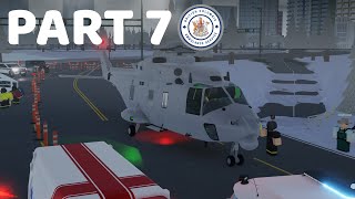 ROBLOX British Columbia Ambulance Service Shift Part 7  New Air Ambulance [upl. by Ayra297]