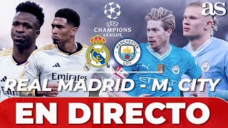 EN VIVO REAL MADRID  MANCHESTER CITY  CHAMPIONS LEAGUE [upl. by Anuqahs462]